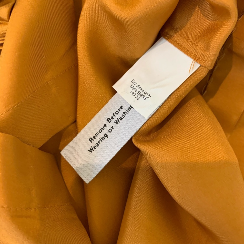 J. Crew SILK golden ruffle trim sleeveless blouse - Picture 9 of 11